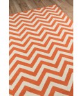 Momeni Baja Area Rug BAJ-9 Chevron Orange 2'3 X 4'6