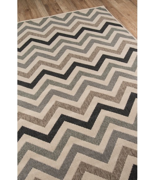 Momeni Baja Area Rug BAJ-9 Chevron Sage 2'3 X 4'6