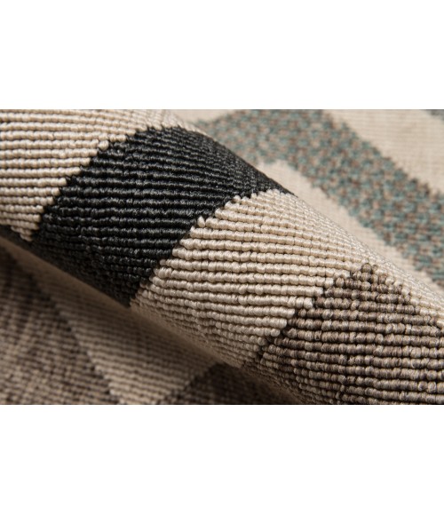 Momeni Baja Area Rug BAJ-9 Chevron Sage 2'3 X 4'6