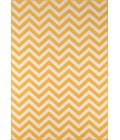 Momeni Baja Area Rug BAJ-9 Chevron Yellow 6'7 X 9'6