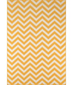 Momeni Baja Baj-9 Yellow Area Rug 6 ft. 7 in. X 9 ft. 6 in. Rectangle