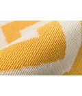 Momeni Baja Area Rug BAJ-9 Chevron Yellow 6'7 X 9'6