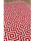 Momeni Baja Area Rug BAJ10 Retro Red 2'3 X 7'6 Runner