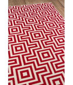 Momeni Baja Baj10 Red Area Rug 6 ft. 7 in. X 9 ft. 6 in. Rectangle