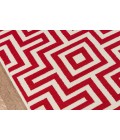 Momeni Baja Area Rug BAJ10 Retro Red 2'3 X 7'6 Runner