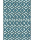 Momeni Baja Area Rug BAJ11 Moroccan Tile Blue 7'10 X 10'10