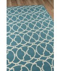 Momeni Baja Area Rug BAJ11 Moroccan Tile Blue 7'10 X 10'10