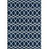 Momeni Baja Baj11 Navy Area Rug 2 ft. 3 in. X 4 ft. 6 in. Rectangle