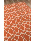 Momeni Baja Area Rug BAJ11 Moroccan Tile Orange 2'3 X 4'6