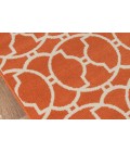 Momeni Baja Area Rug BAJ11 Moroccan Tile Orange 2'3 X 4'6