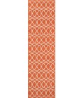 Momeni Baja Area Rug BAJ11 Moroccan Tile Orange 2'3 X 4'6