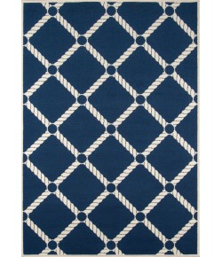 Momeni Baja Baj15 Navy Area Rug 2 ft. 3 in. X 7 ft. 6 in. Runner