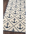 Momeni Baja Area Rug BAJ16 Anchors Ivory 7'10 X 10'10