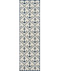 Momeni Baja Area Rug BAJ16 Anchors Ivory 7'10 X 10'10