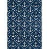 Momeni Baja Baj16 Navy Area Rug 7 ft. 10 in. X 10 ft. 10 in. Rectangle