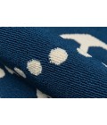 Momeni Baja Area Rug BAJ16 Anchors Navy 7'10 X 10'10