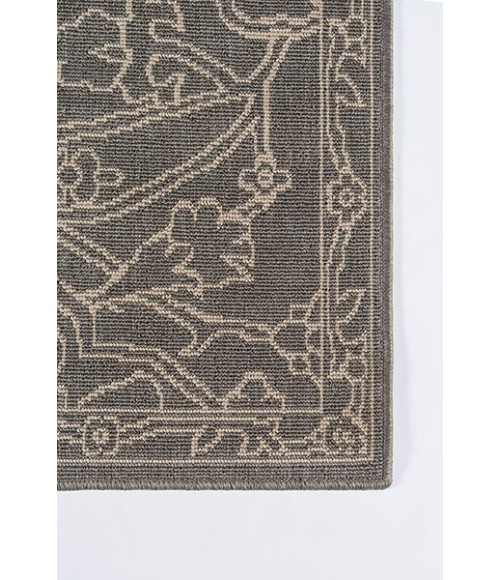 Momeni Baja Area Rug BAJ22 Traditional Outline Grey 3'11 X 5'7