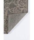 Momeni Baja Area Rug BAJ22 Traditional Outline Grey 3'11 X 5'7