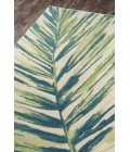 Momeni Baja Area Rug BAJ27 Palm Leaf Green 5'3 X 7'6