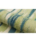 Momeni Baja Area Rug BAJ27 Palm Leaf Green 5'3 X 7'6