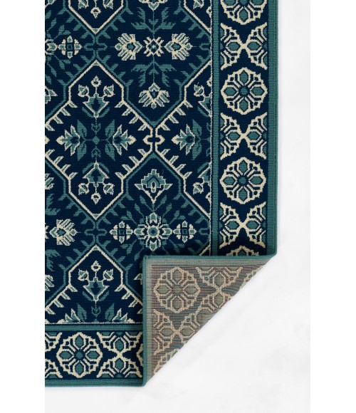 Baja BAJ38 Navy 2'3" X 4'6" Momeni Baja BAJ38 Navy 2'3" X 4'6" Area Rug