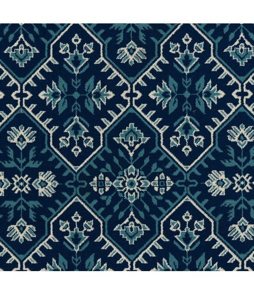 Baja BAJ38 Navy 2'3" X 4'6" Momeni Baja BAJ38 Navy 2'3" X 4'6" Area Rug