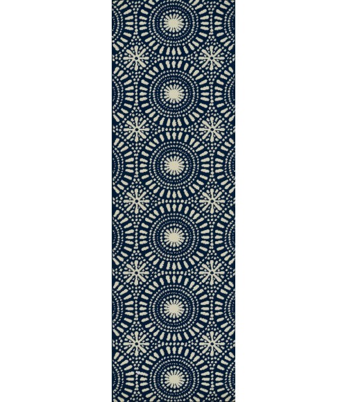 Momeni Baja BAJ39 Navy 5'3" X 7'6" Area Rug