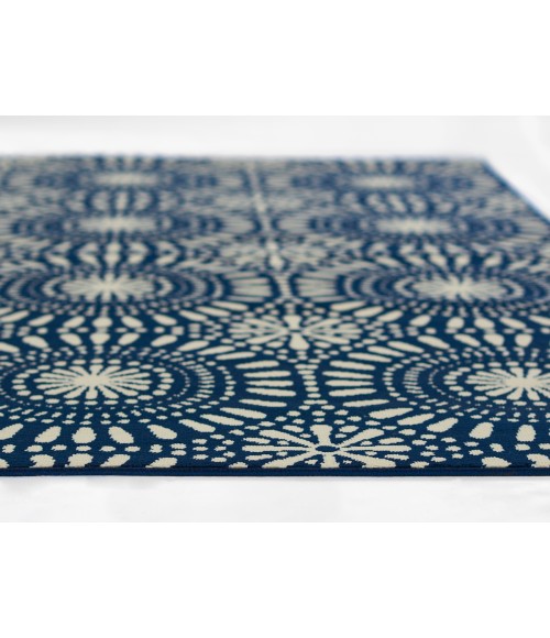 Momeni Baja BAJ39 Navy 5'3" X 7'6" Area Rug