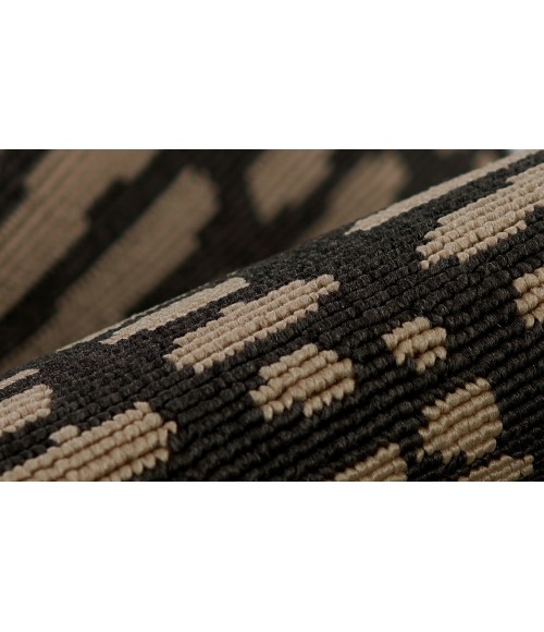 Baja Area Rug Momeni Baja Area Rug BAJ40 Charcoal 5'3 X 7'6
