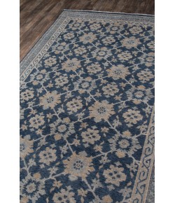 Momeni Banaras Bnr-1 Blue Area Rug 9 ft. 6 in. X 13 ft. 6 in. Rectangle