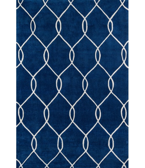 Momeni Bliss Area Rug BS-12 Navy 2'3 X 8' Runner