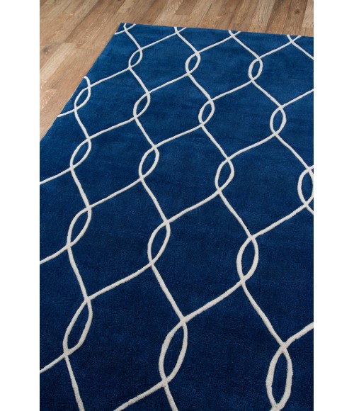 Momeni Bliss Area Rug BS-12 Navy 2'3 X 8' Runner