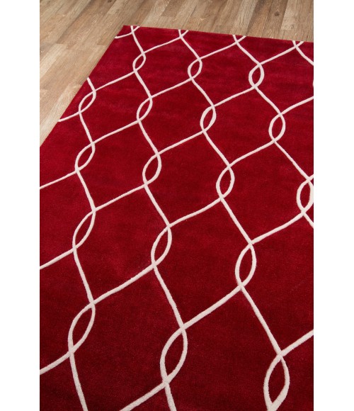 Momeni Bliss Area Rug BS-12 Red 2'3 X 8' Runner