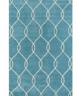 Momeni Bliss Area Rug BS-12 Teal 2'3 X 8' Runner