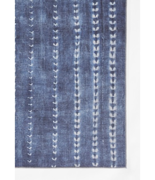 Bolt Area Rug Momeni Bolt Area Rug BOL-3 Planar Denim 7'6 X 9'6