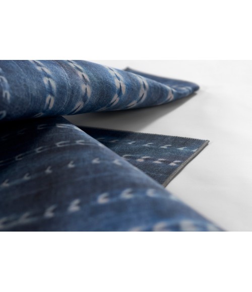 Bolt Area Rug Momeni Bolt Area Rug BOL-3 Planar Denim 7'6 X 9'6
