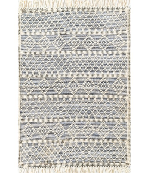 Momeni Boulder Blue Rug BOU-4 5 ft. X 8' Rectangle - Rugs Town Momeni Boulder Blue BOU-4 5 ft. X 8' Rectangle Rug