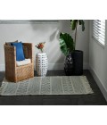 Boulder BOU-4 Blue 2'3" X 8' Runner Momeni Boulder BOU-4 Blue 2'3" X 8' Runner Area Rug
