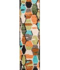 Bungalow Area Rug Momeni Bungalow Area Rug BUN-3 Tiles Multi 5' X 7'6