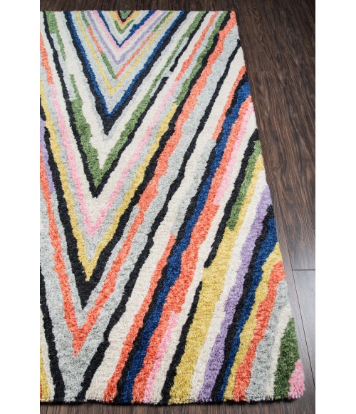 Bungalow Area Rug Momeni Bungalow Area Rug BUN-4 Notch Multi 2'3 X 8' Runner