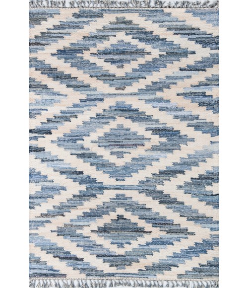 California Area Rug Momeni California Area Rug CAL-2 Laguna Blue 5' X 7'6