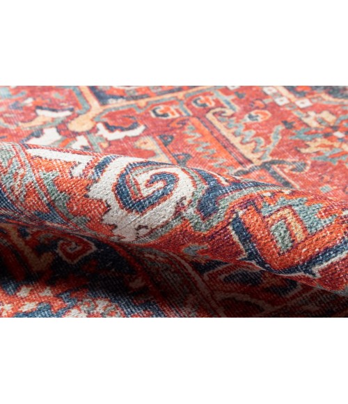 Chandler Area Rug Momeni Chandler Area Rug CHN-1 Red 7'6 X 9'6
