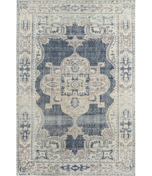 Chandler Area Rug Momeni Chandler Area Rug CHN-6 Navy 5'6 X 8'6