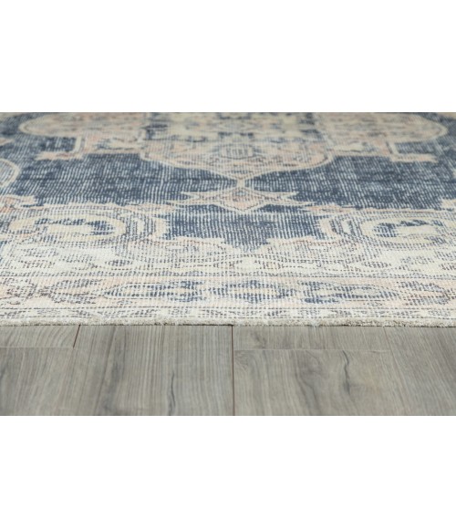 Chandler Area Rug Momeni Chandler Area Rug CHN-6 Navy 5'6 X 8'6