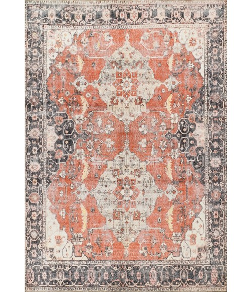 Momeni Chandler Area Rug CHN-7 Rust 5'6 X 8'6