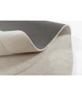 Momeni Claud CUD-1 Ivory 7'3" X 11' Kidney Area Rug