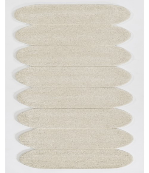 Momeni Claude CUD-2 Ivory 9 ft. X 12 ft. Rectangle Rug
