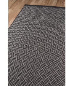 Momeni Como Com-4 Charcoal Area Rug 3 ft. 11 in. X 5 ft. 7 in. Rectangle