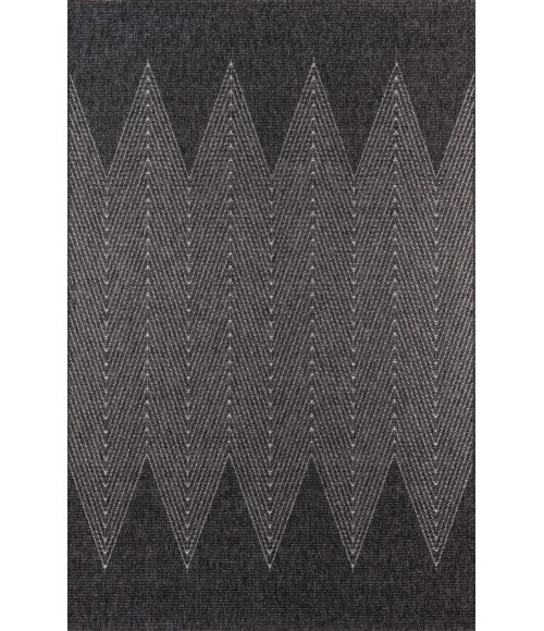 Como Area Rug Momeni Como Area Rug COM-5 Charcoal 2' X 3'