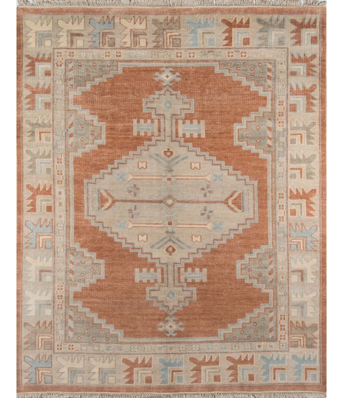 Momeni Concord Area Rug CRD-1 Walden Rust 7'9 X 9'9
